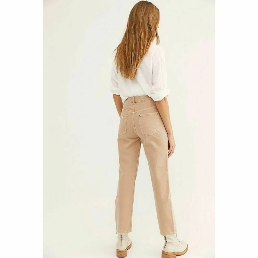 We The Free High Rise Bohemian Jeans Dakota Straight Leg Womens Spring - Picture 12 of 15